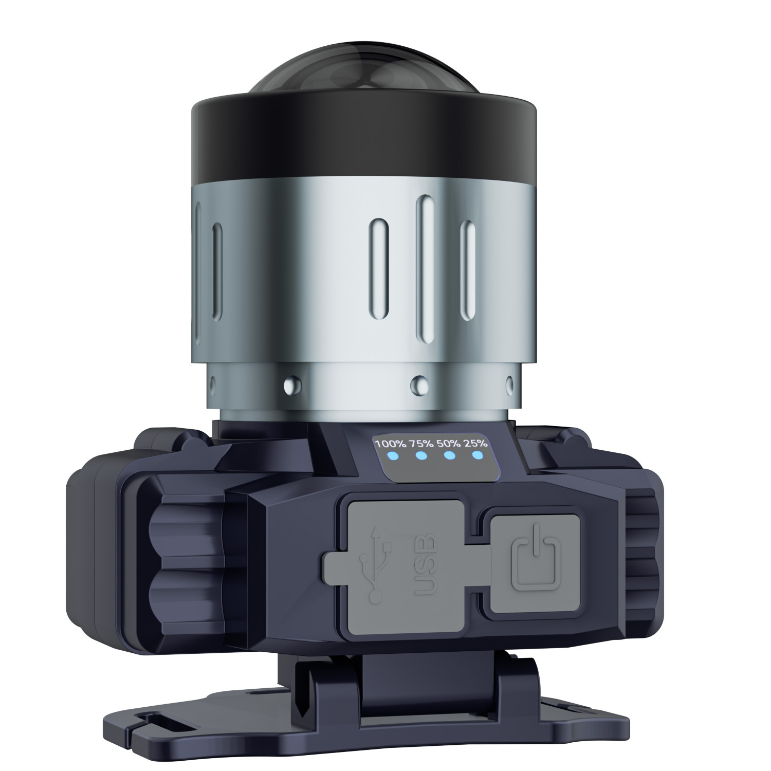 LED headlights, high-intensity telescopic focusing headlights, lithium battery rechargeable fishing lights, long-range head-mounted flashlights, outdoor fishing lights, night running and cycling headlights, emergency lights, outdoor headlights Item Picture