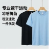 Men's short-sleeved sports T-shirt, antibacterial, moisture-absorbent, quick-drying, outdoor no-iron, sun-protective, breathable, commuting, cycling, cool men's T-shirt details Picture