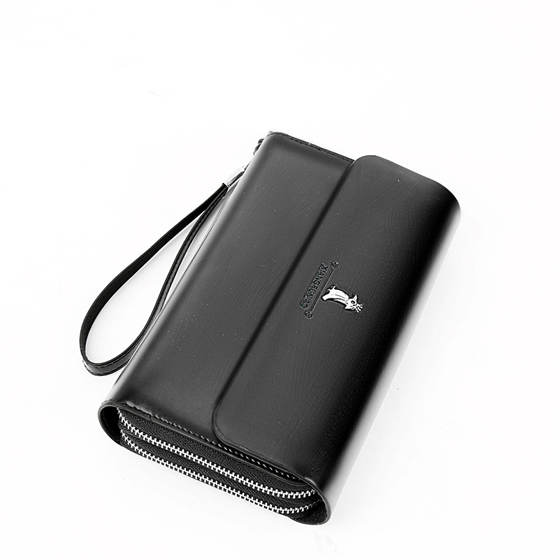 New Xiangfu Bird Men's Long Wallet Leisure Business Hand Bag Multi-Function Mobile Phone Bag Large Capacity Hand Bag Specification drawing