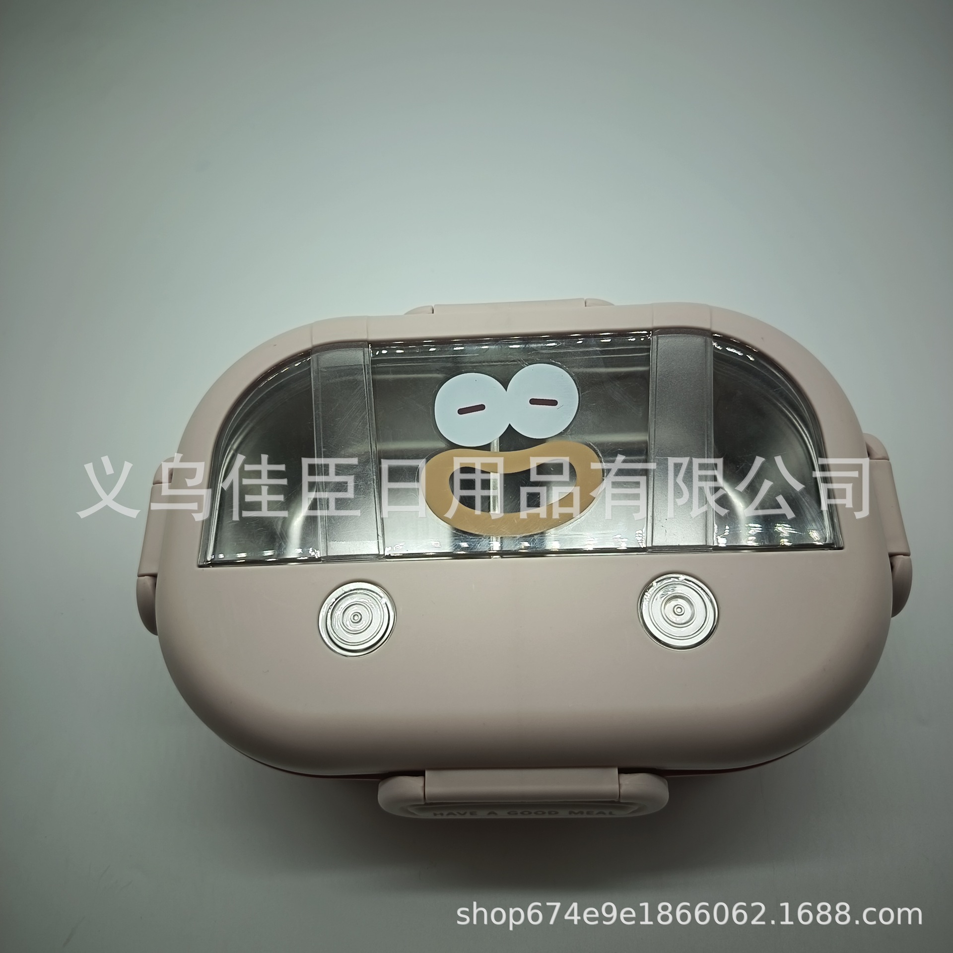 201 stainless steel single-layer compartments lunch box, special lunch box for primary school students, office workers' lunch box with meals, cute and adorable details Picture