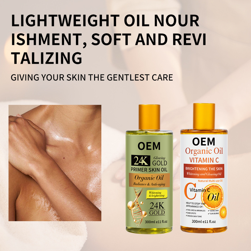 Our foreign trade factory offers OEM services for cross-border carrot essential oil, body SPA moisturizing, meridian-promoting massage, and almond massage oil Specification image