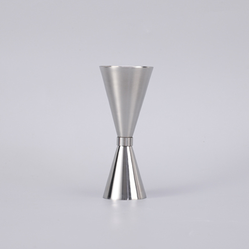 Stainless Steel Measuring Cup 30/50 Rolled Rim Measuring Cup Graduated Cup Measuring Cup Double-Ended Measuring Cup Rolled Rim Measuring Utensil