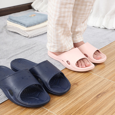 New Summer Slippers Pregnant Women Elderly Thick Tasteless Bathroom Kitchen Home Flip-Flops Eva Non-Slip Slippers details Picture