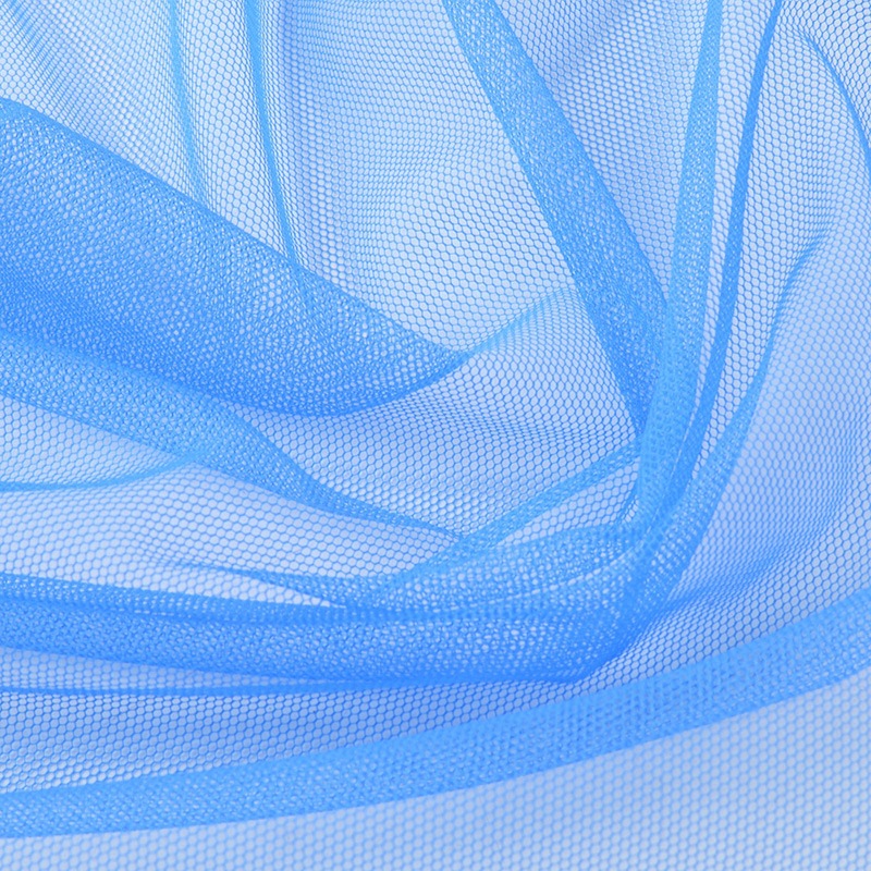 Spot Wholesale 40A Bottom Fabric Gauze For Children's Wedding Dress Mesh Mesh Gauze Fabric Polyester Mosquito Net Fabric Application Scenario
