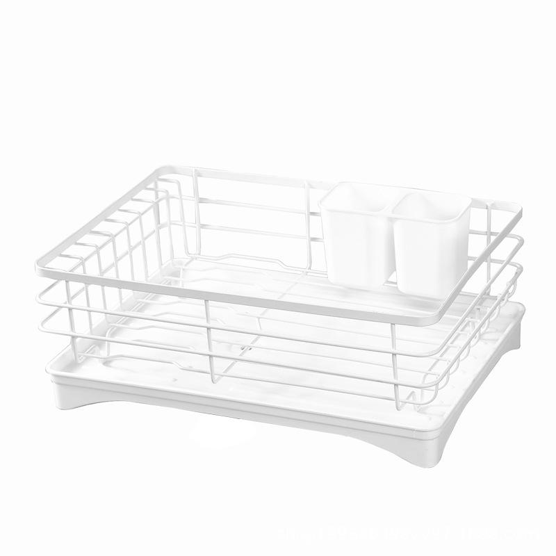 European-style bowl and plate draining rack, kitchen storage rack, bowl rack, draining basket, dish and bowl storage box, chopsticks and tableware, drying and draining Item Picture