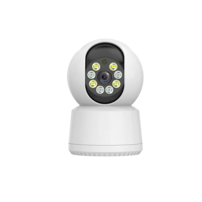 The 360-degree monitor can provide night vision and be connected to a mobile phone. It is a high-definition home surveillance camera that can rotate 360 degrees without blind spots Item Picture