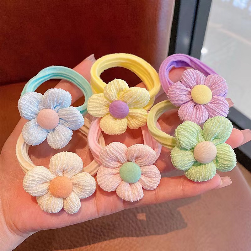 Baby Does Not Hurt The Hair Rubber Band Little Girl's Head Rope High Elastic Durable Girl's Braided Hair Rope Children's Hair Rope Headband details Picture