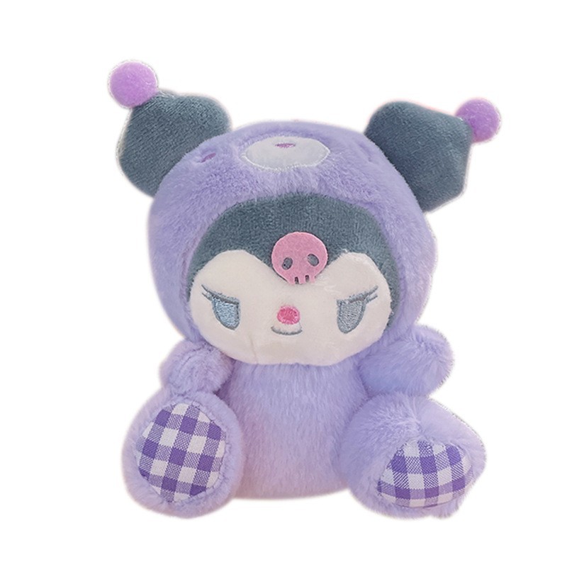 Cartoon Kulomi Plush Toys Wholesale Cute Schoolbag Pendant Key Chain Pendant Boutique Grasping Machine Doll Doll Item Picture