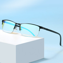 新款红绿色盲色弱眼镜商务款男士纠正专用色盲眼镜近视可配有度数