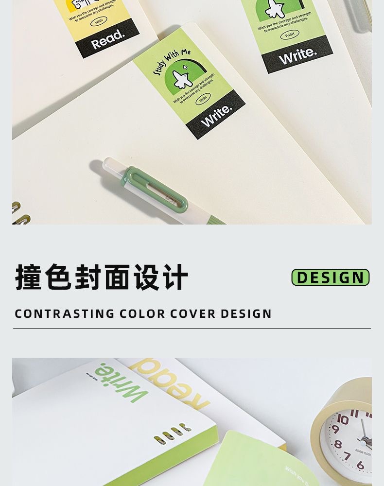 Wengu a5/b5 detachable loose-leaf notebooks for high school students, thickened notebooks for postgraduate entrance examination, junior high school students and primary school students pic 6