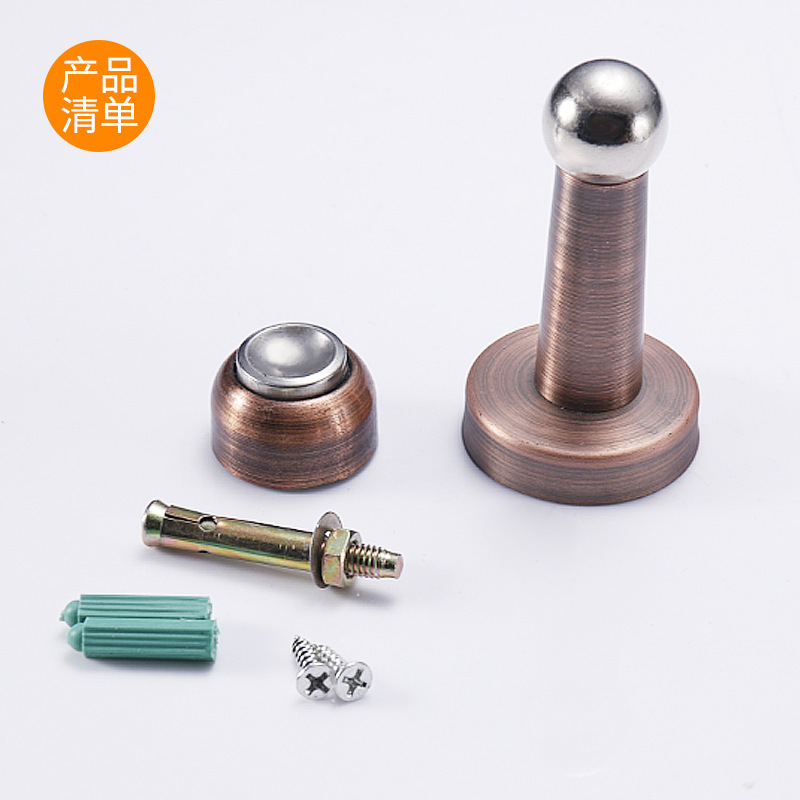 Stainless Steel Perforation-Free Door Suction Door Stopper Anti-Collision Door Stop Bathroom Silent Door Suction Hardware Door And Window Accessories Application Scenario