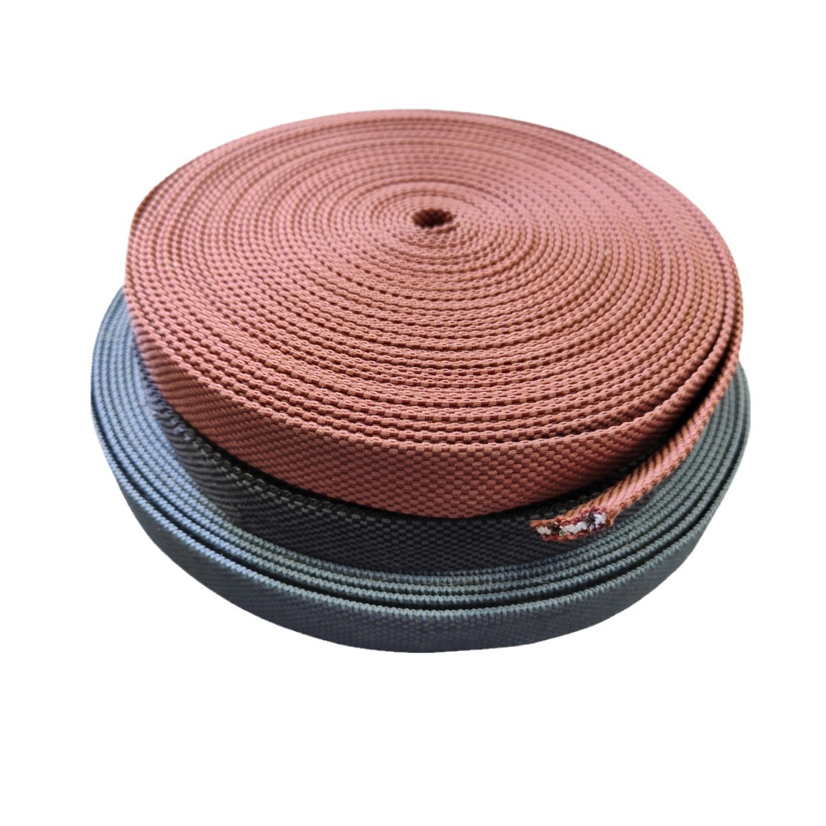 New type of lighting woven tape with copper wire, exposed copper wire, wear-resistant and strong tensile strength conductive woven tape Item Picture
