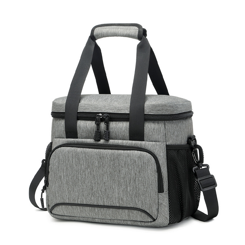 The heat and cold preservation, large-capacity bento handbag, waterproof and stain-resistant lunch box and bento bag are convenient to carry Item Picture