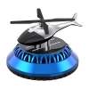 Solar-powered car aircraft aromatherapy ornaments, helicopter car dashboard perfume holders, light-sensing rotating interior accessories Item Picture