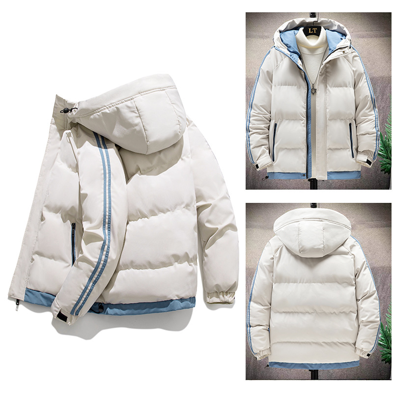 High-end and premium cotton-padded clothing, thick men's cotton-padded clothes for autumn and winter, new short cotton-padded clothes for winter, trendy workwear, thick cotton-padded jackets Application Scenario