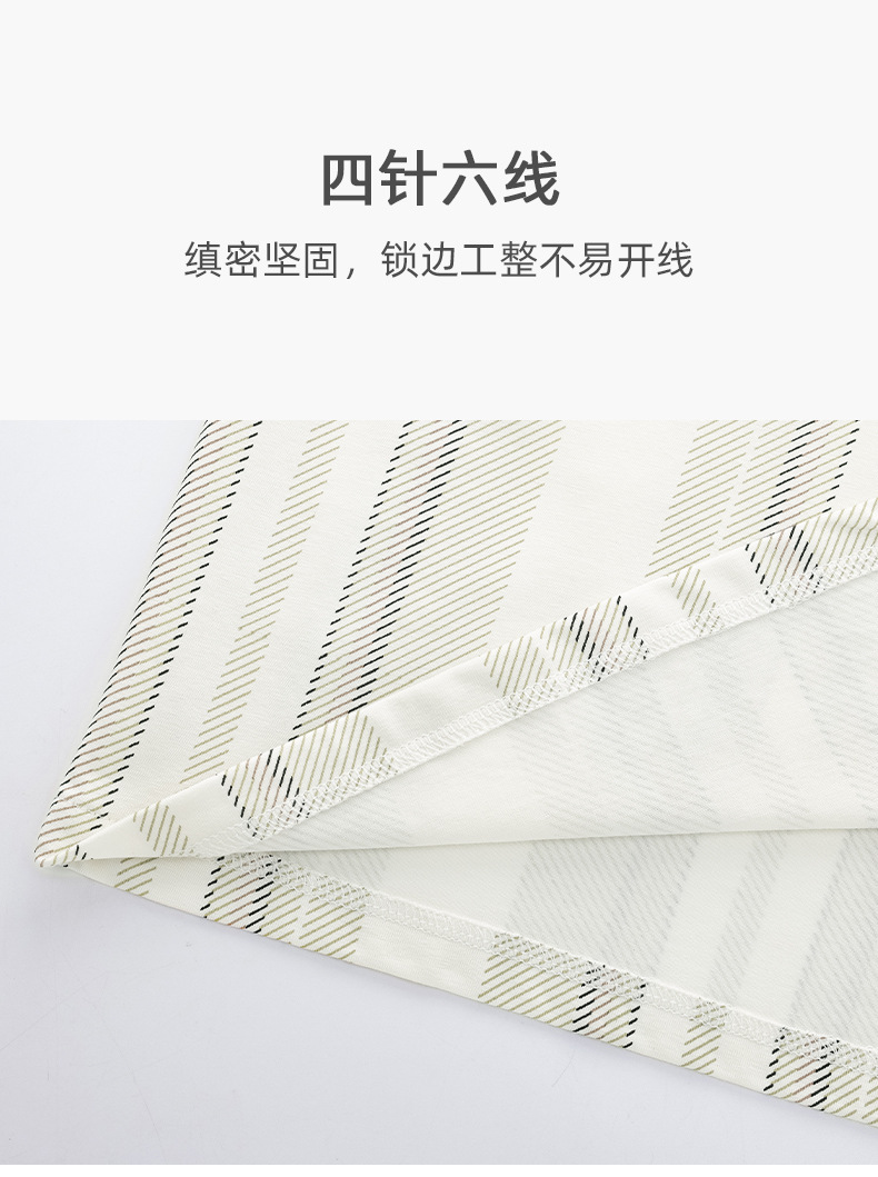 【抗菌新疆棉】新款a类纯棉情侣睡衣女款长袖开衫长裤男士家居服详情12