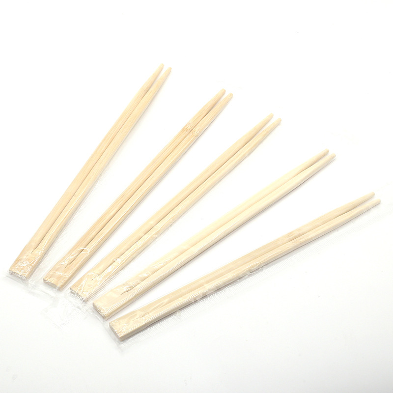 伟迅一次性筷子批发透明膜OPP双生筷餐厅外卖筷子厂家一次性竹筷详情图5