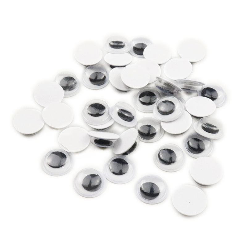 Creative Glue Back Active Eye Diy Accessory With Glue Back Plush Animal Eyes Active Eye Back details Picture