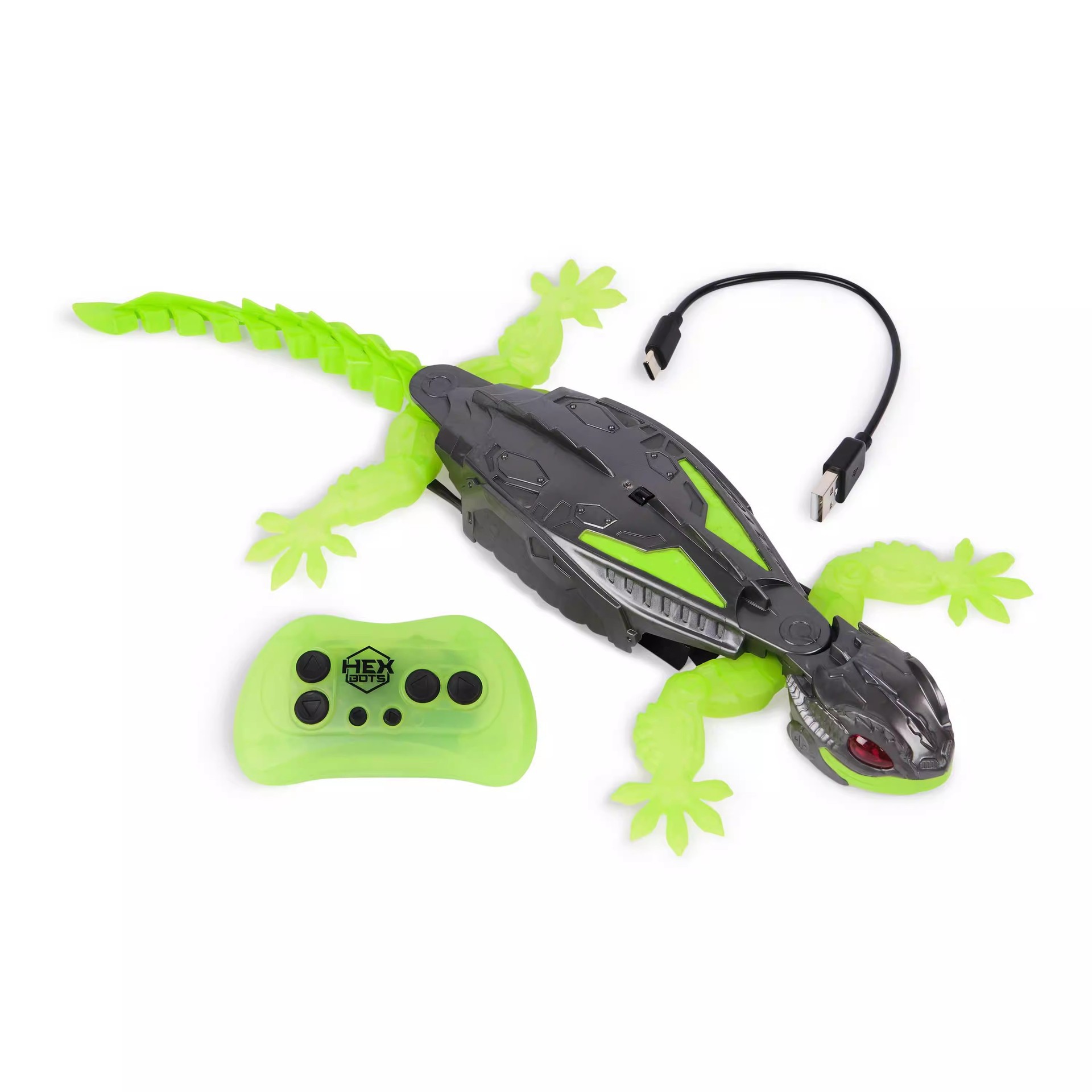 HEX BOTS Hebao Intelligent Electric remote Control Animal Charging, wall-crawling remote control wall-climbing car Boy model Item Picture