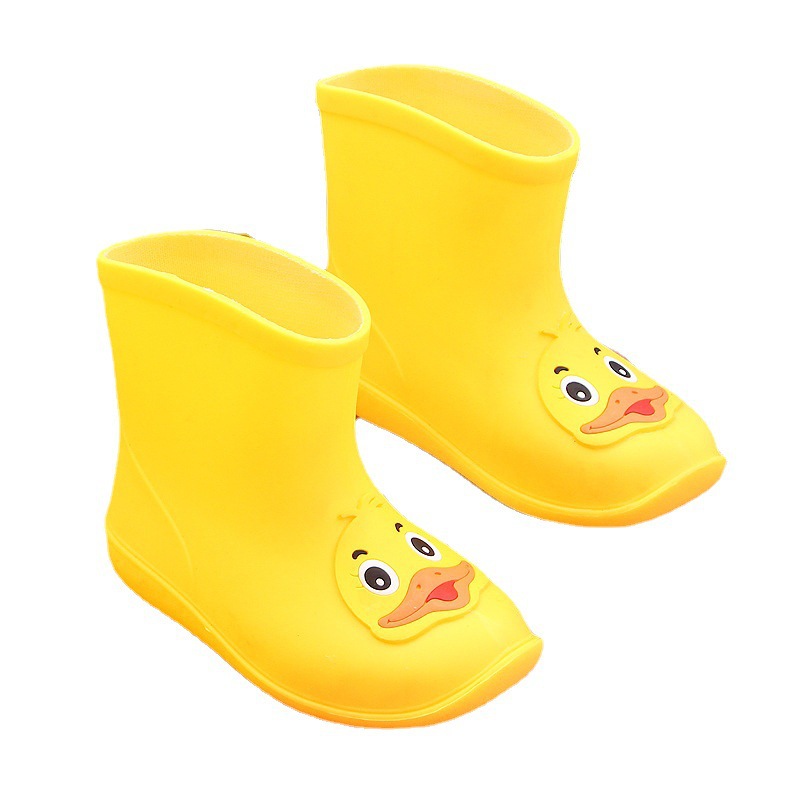 Children's rain boots, anti-slip rain boots for boys and babies, anti-slip rain boots for girls, students, children and toddlers, waterproof rubber shoes for kids Item Picture