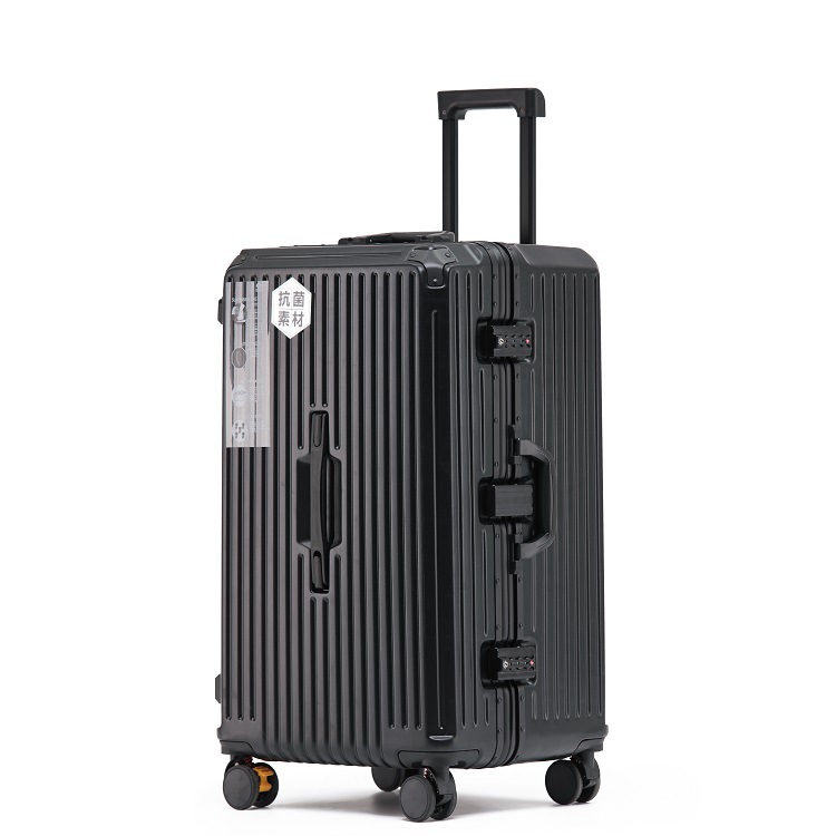 Cup Holder Thickened Aluminum Frame Box Customs Lock Luggage Check Box Spring Damping Brake Universal Wheel Pull Rod Box A Piece Application Scenario