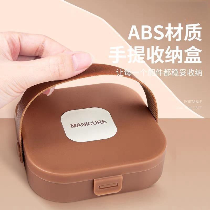 防飞溅指甲刀套装家用高档指甲剪女男士指甲钳挖耳勺修甲专用工具 详情图2