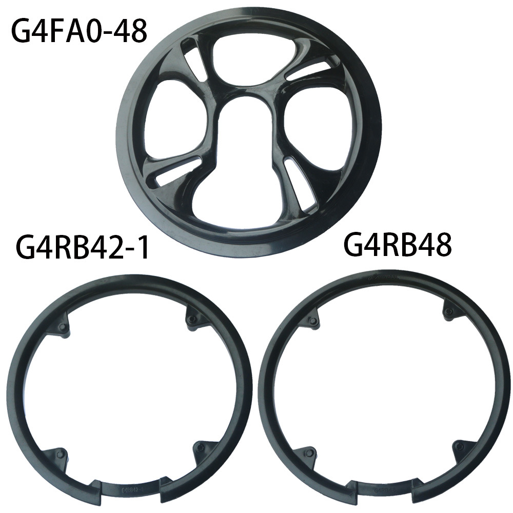 Mountain bike chainring guard, protective cover, chainring cover, plastic guard, four-hole chainring cover, multi-specification protective cover Item Picture