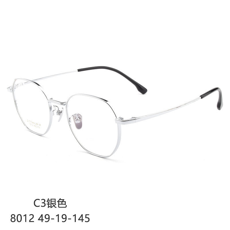 眼镜架圆大框/新款纯钛眼镜细节图