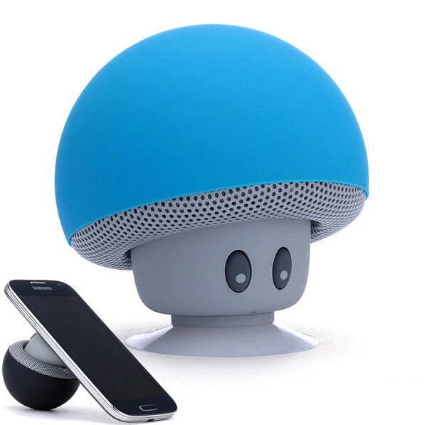 Mini mushroom head Bluetooth speaker, portable phone stand, mushroom gift, wireless small speaker in stock details Picture