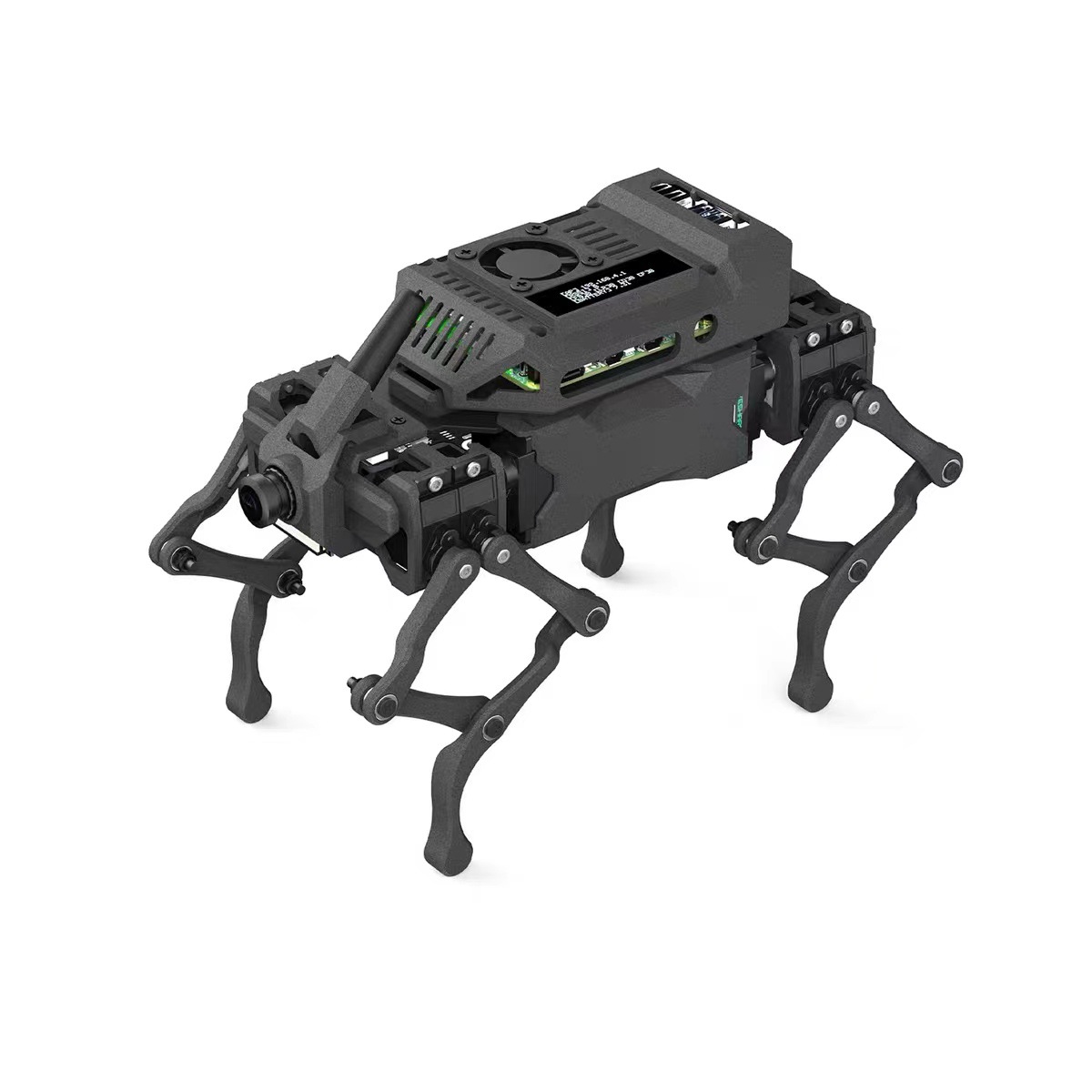 Raspberry PI 5 WAVEGO PRO 12-degree-of-freedom bionic quadruped intelligent robot dog Vision/motion detection Item Picture