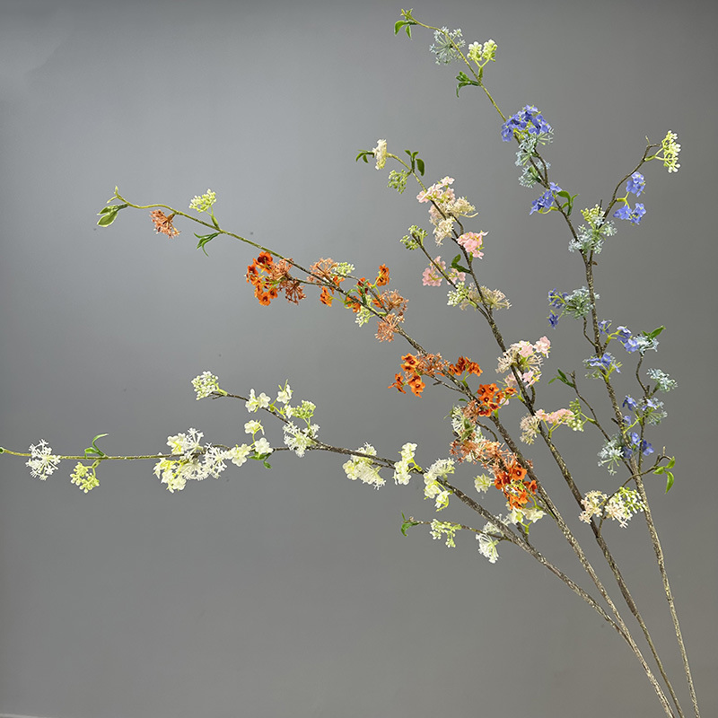 Snow Willow Small Floral Home Decoration Wedding Flower Material Home Decoration Simulation Snow Willow Simulation Flower Plant Application Scenario