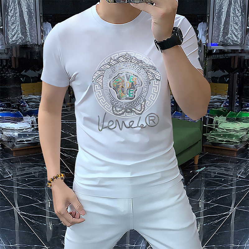 短袖/t恤男士短袖潮流/T恤/服装/半袖细节图