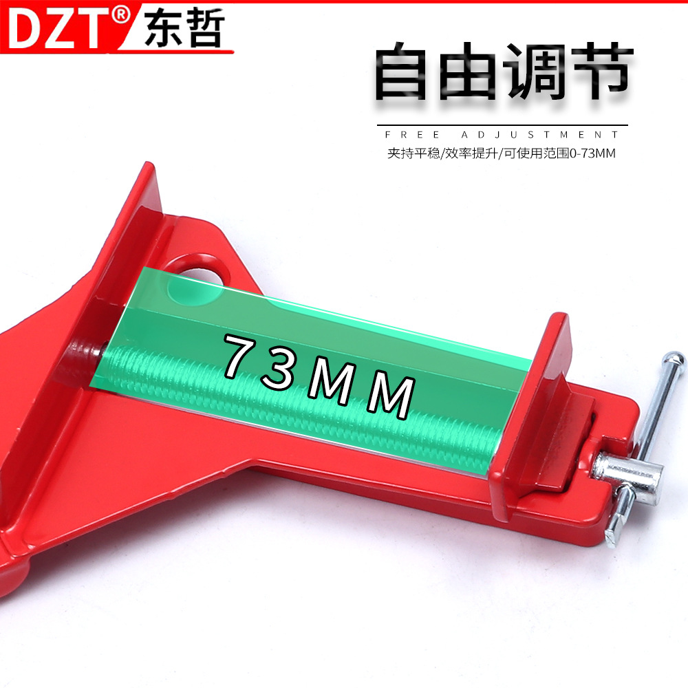 The manufacturer supplies 90-degree mini quick fixed fish tank clamps, woodworking clamps, picture frame alignment and fixing tools Application Scenario