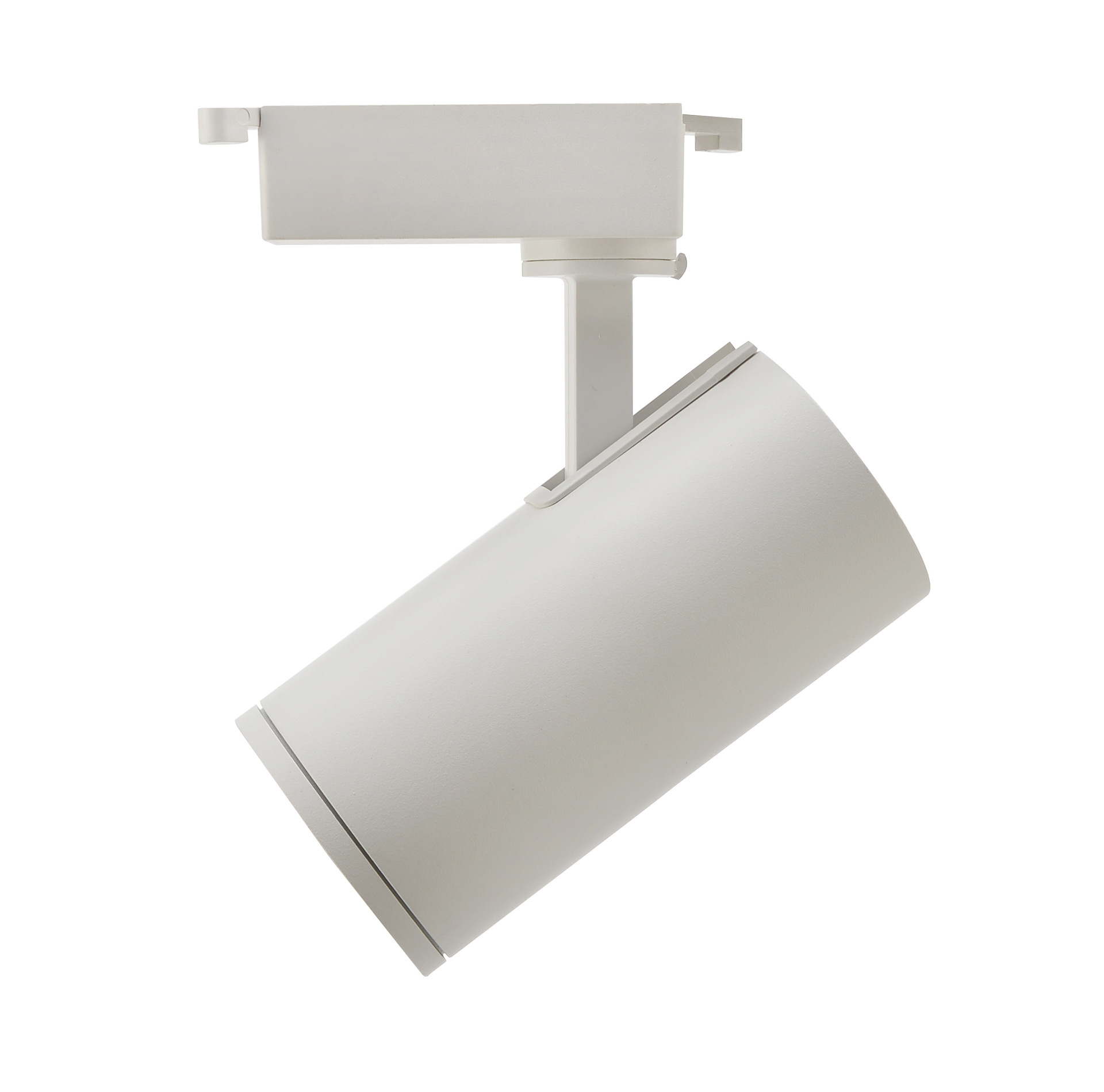 Commercial lighting LED GU10 track spotlight housing surface-mounted ceiling light, replaceable light source, aluminum track light housing MR16 Item Picture