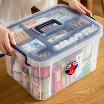 Home medical kit First aid kit Medicine storage box Large medical kit Full set of medicine kit Home medical kit Small