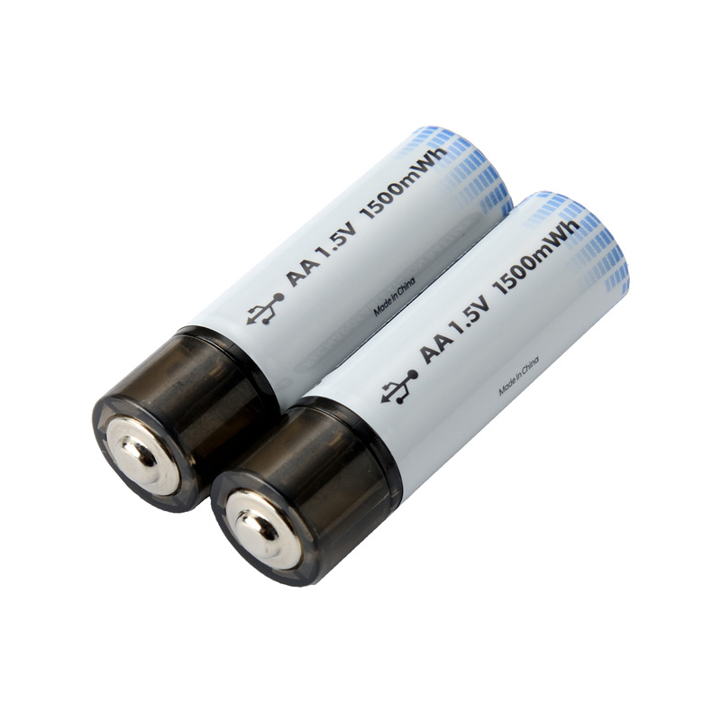 usb charging 1.5V5 battery High capacity 3000mWh Fingerprint lock toy battery 14500 lithium battery Specification drawing