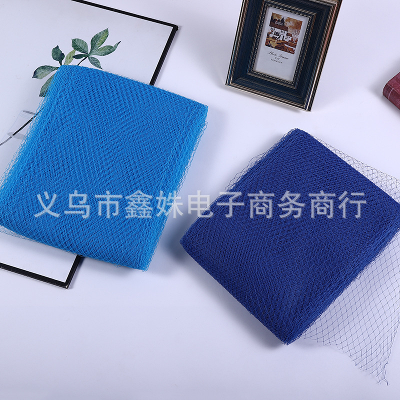 25CM wide Russian European and American face gauze cap veil net fabric for trimming net fabric DIY hair accessories Application Scenario