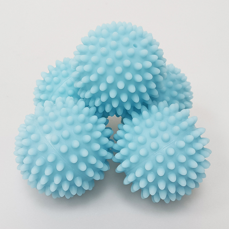 Extra-Large Washing Machine Laundry Ball Decontamination Anti-Winding Pvc Clothing Cleaning Ball Hedgehog Ball Magic Washing Ball Wholesale Specification drawing