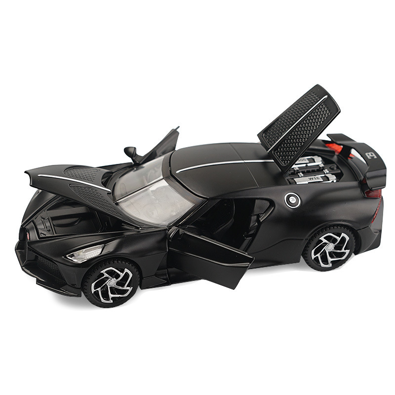 合金车模型/回力小汽车/儿童玩具跑车白底实物图