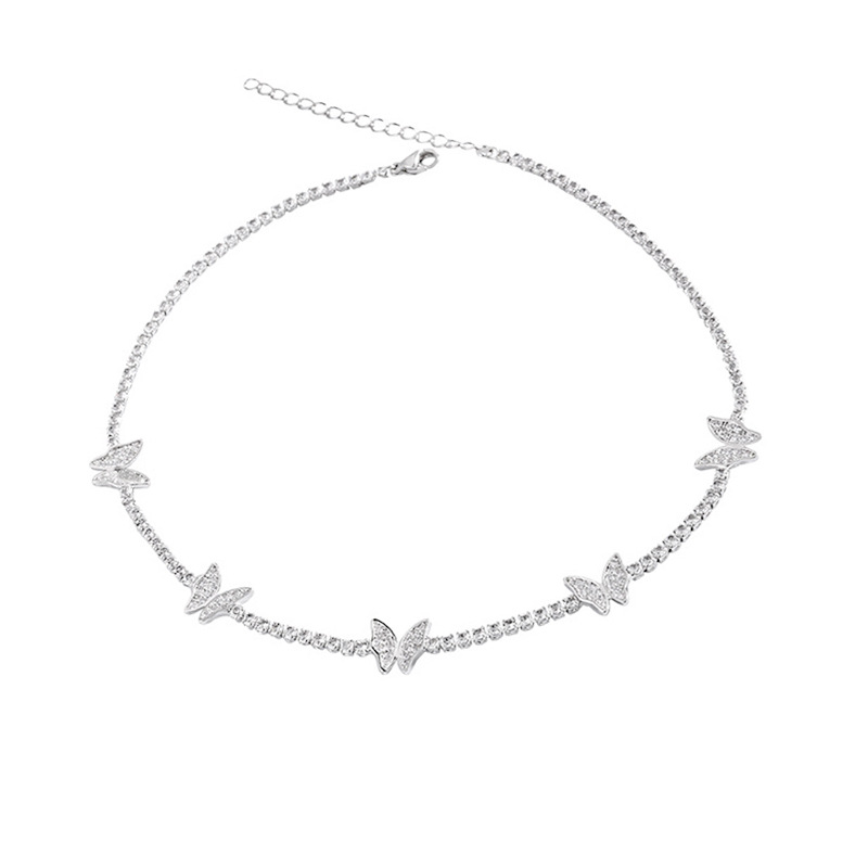 时尚OL满钻白底实物图