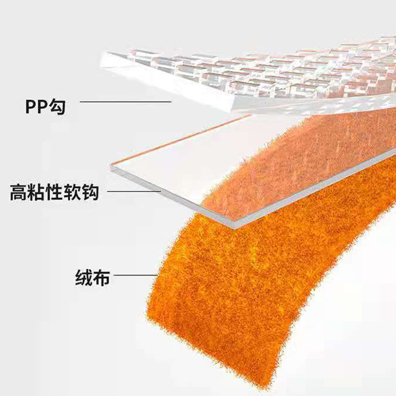 Data Cable Computer Cable Tear-Off Velcro Tape Power Cable Storage Back-To-Back Hand Tear Velcro Tape Specification drawing