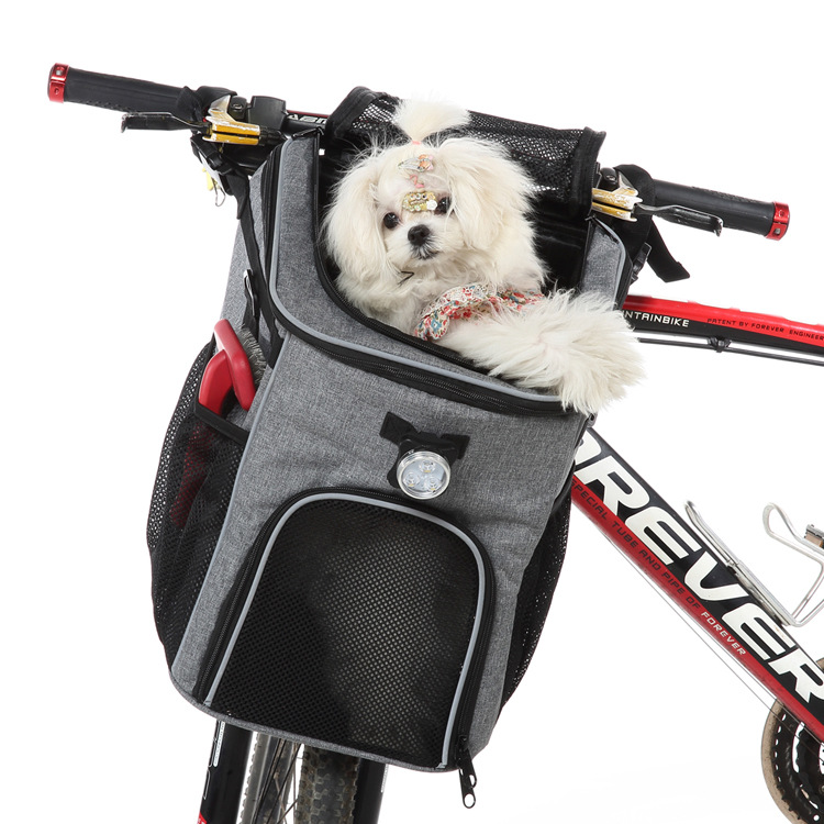 宠物车载外出包垫狗自行车包双肩背狗包外出宠物包可拆卸便携狗包