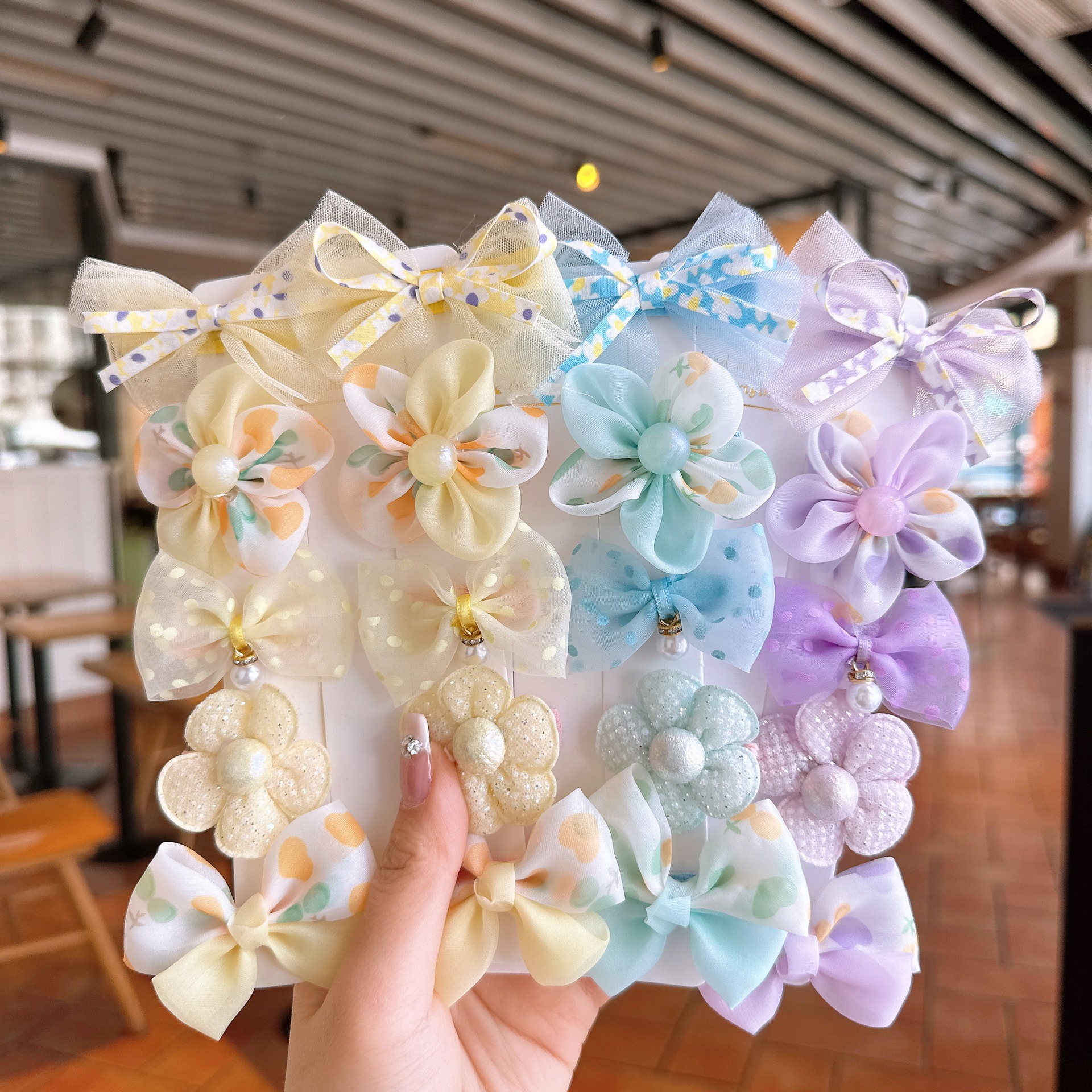 Carefully Selected Children's Baby Scrunchie Macron Girls' Hairpin Chitter Braids Special Small Hair Rope Headwear Hair Accessories For Girls details Picture