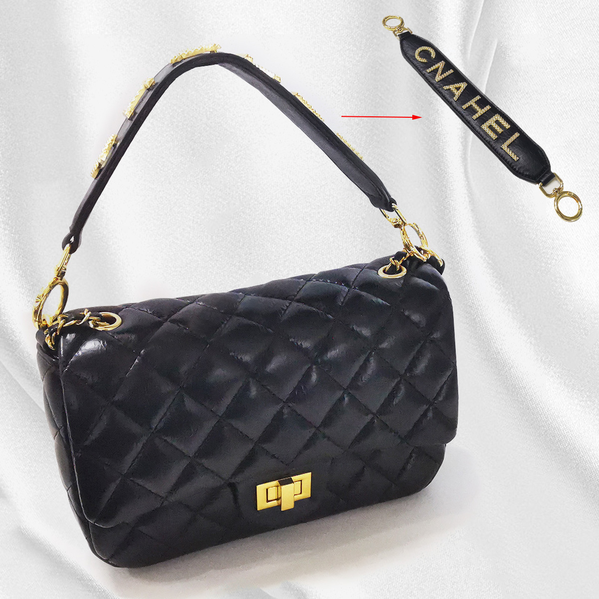 Bag Finished Chain Type Processing Custom Decorative Chain Diy Vertical Crossbody Strap Bag Chain details Picture