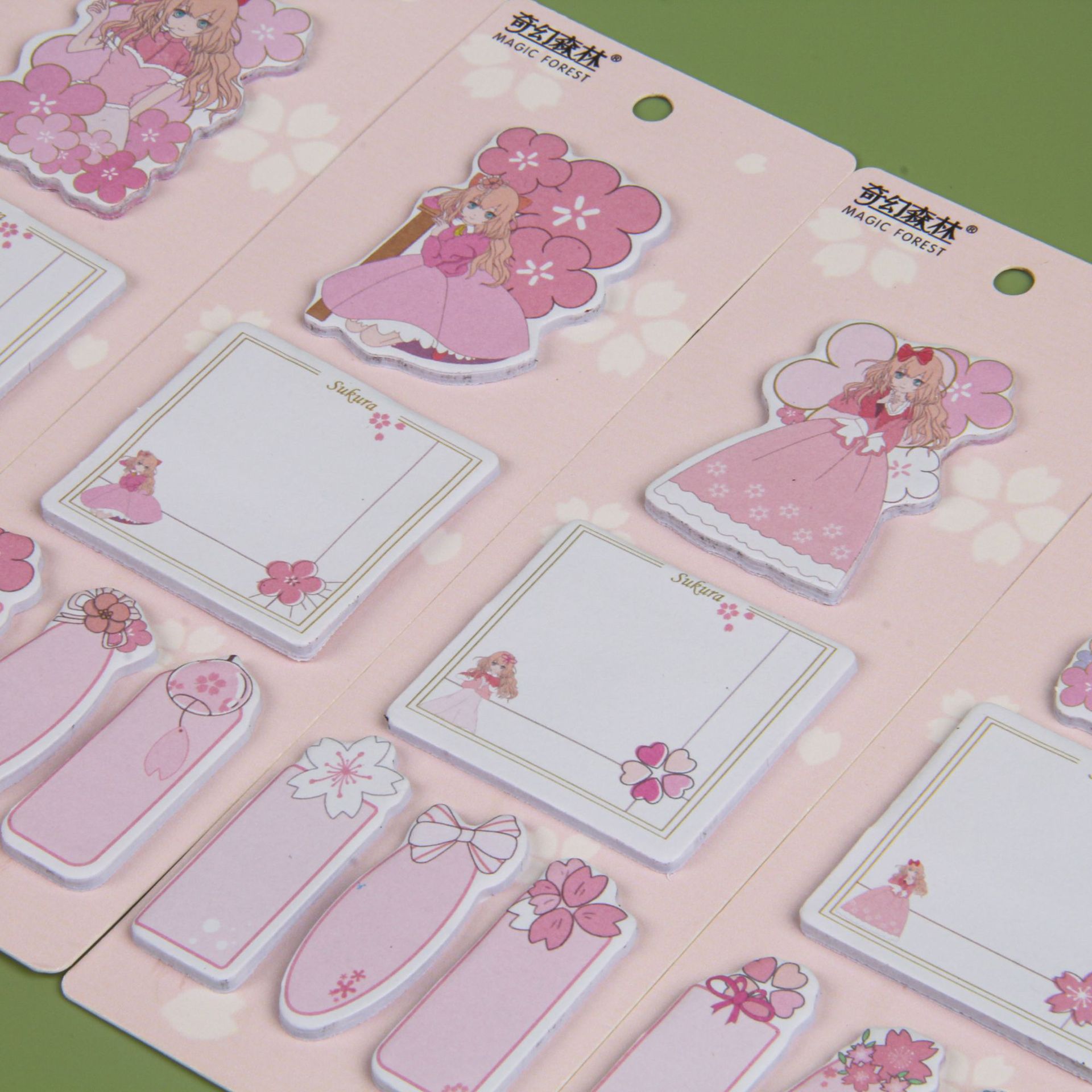 New cartoon and cute sticky note combination sticky notes for home, office and household use, colorful N-times stickers