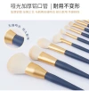 Blue Grape 5-piece makeup brush, eyeshadow brush set, Eye smuder brush, Detail Brush, Soft Bristles, portable for beginners Specification image