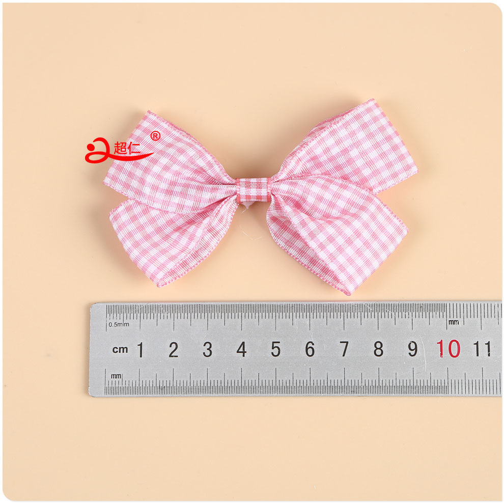 Hand-Made Bows Japan And South Korea Hair Accessories Gift Clothing Accessories New Retro Plaid Small Fresh Bows Can Be Produced Item Picture
