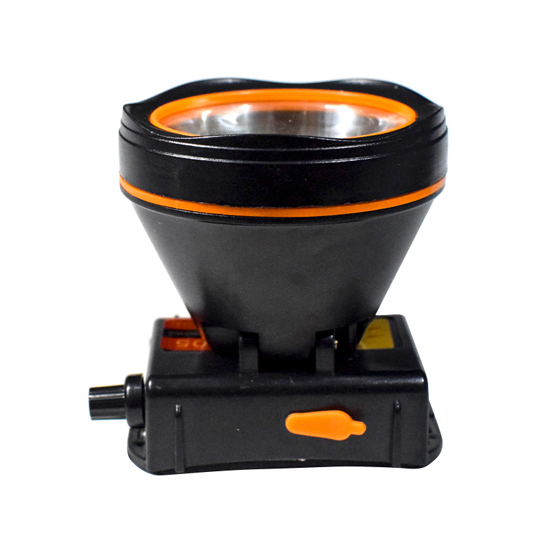 led调光头灯夜钓灯户外远射头戴式手电筒矿灯锂电池充电 头灯批发