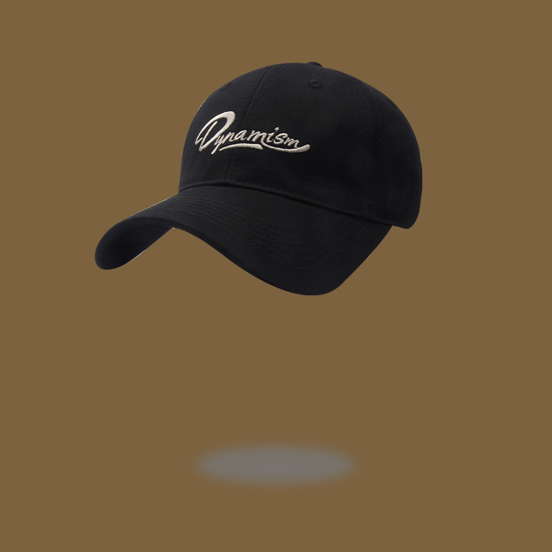 Hat New Korean Alphabet Embroidered Baseball Cap Spring And Summer Outdoor Travel Visor All Match Face Small Cap Application Scenario