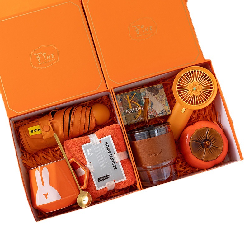 Wedding souvenir sets, graduation season gifts, corporate bank business summer gifts, opening event employee benefits Item Picture